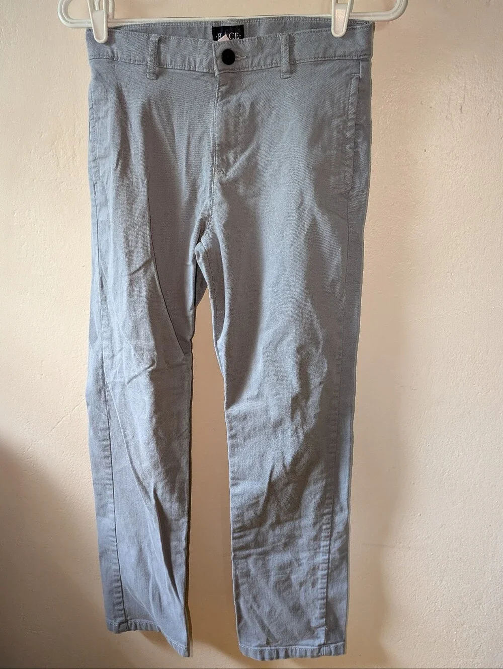 The Children's Place Light Gray Straight-Leg Kids Pants
